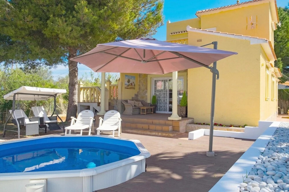 Villa With 3 Bedrooms in Dénia, With Wonderful sea View, Private Pool,
