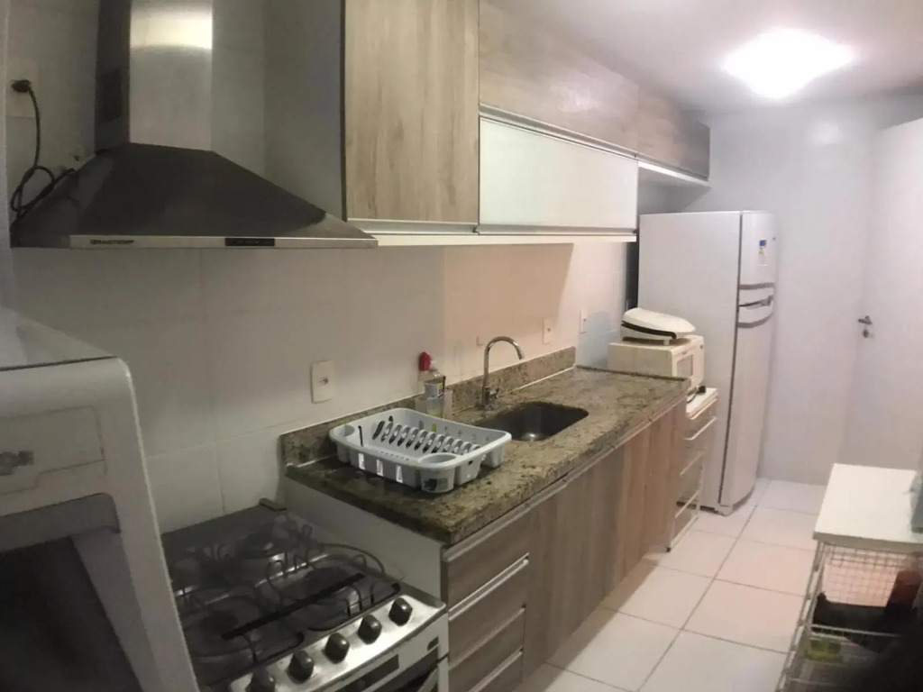 Mediterrâneo 507 - Todo Equipado, Suíte com Ar, Churrasqueira na Varanda, Internet 600MB WiFi, Estacionamento Grátis, a 1 Km das Praias
