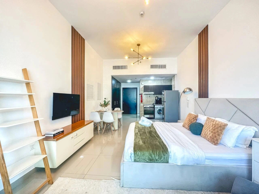 Квартира 14th Floor Marina Studio | Steps to Metro & Beach