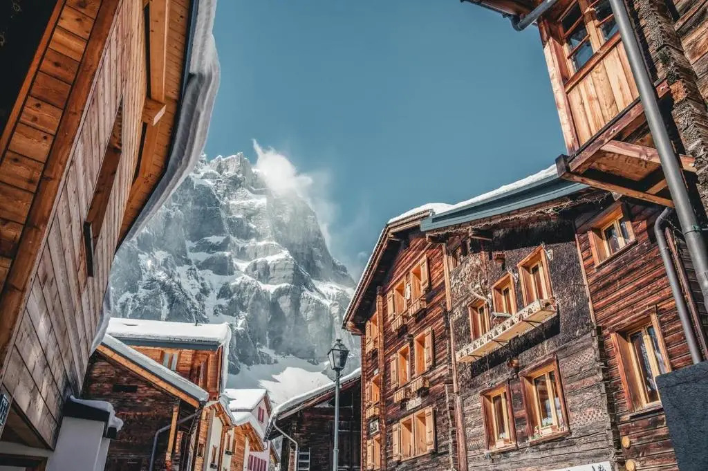 Swiss chalet-studio in the historical Leukerbad