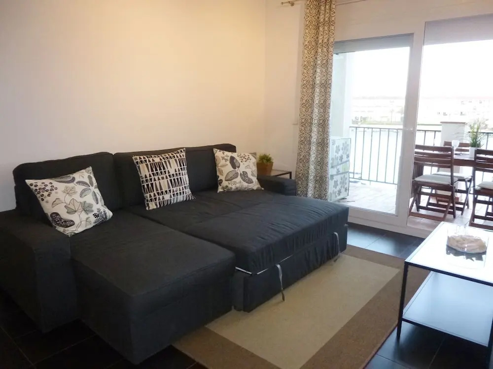Apartment With a View of the Canal and the Communal Pool