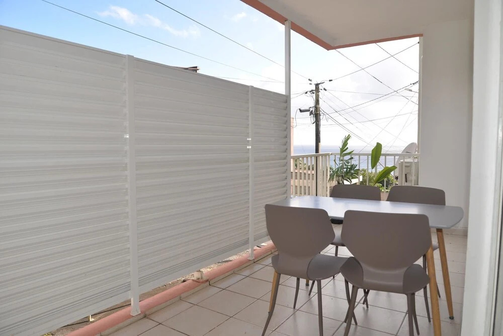 Apartment With 3 Bedrooms in Schoelcher, With Wonderful sea View and T