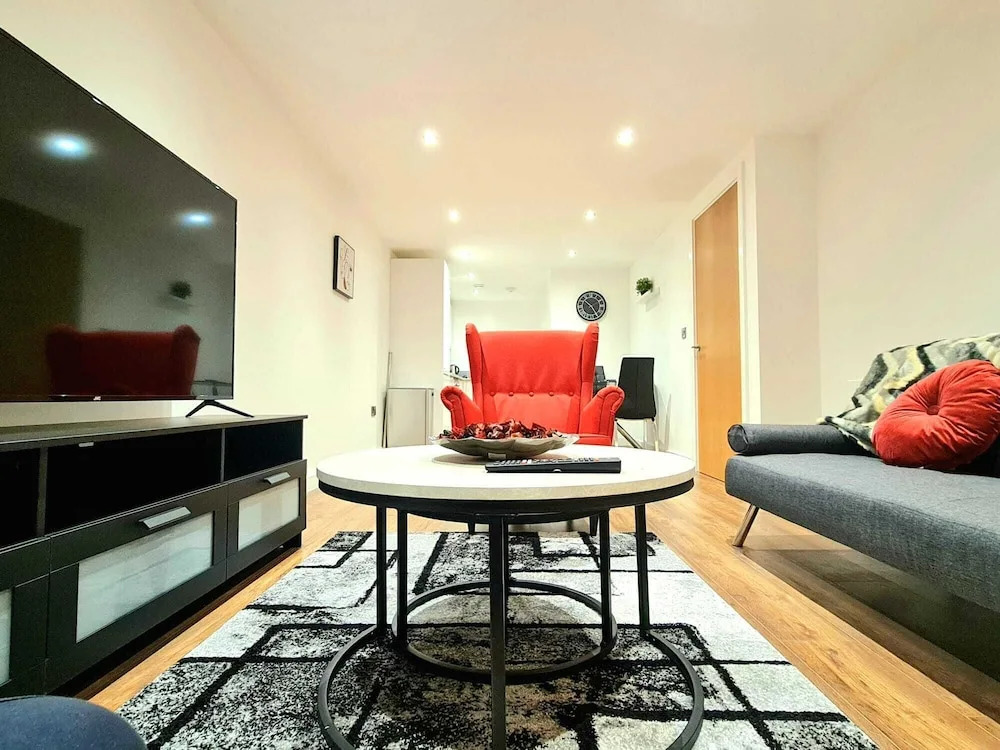 1-bedroom Aprt in Salford- Freeparking- Sleeps3