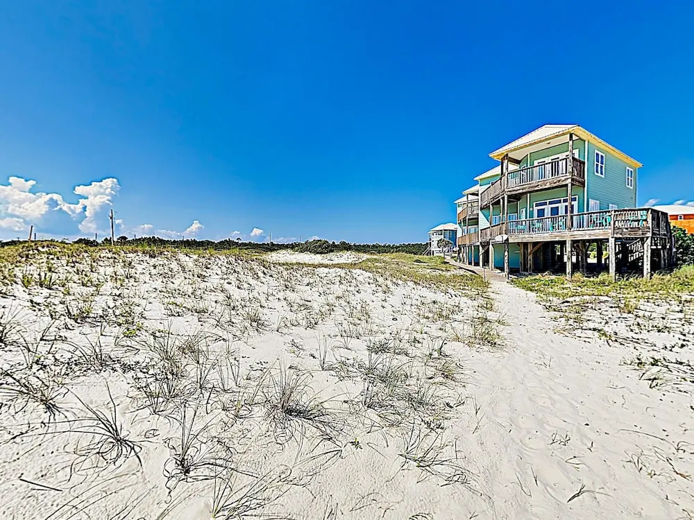 New Listing! Gulf-view Beachfront Getaway W/ Pool 5 Bedroom Duplex