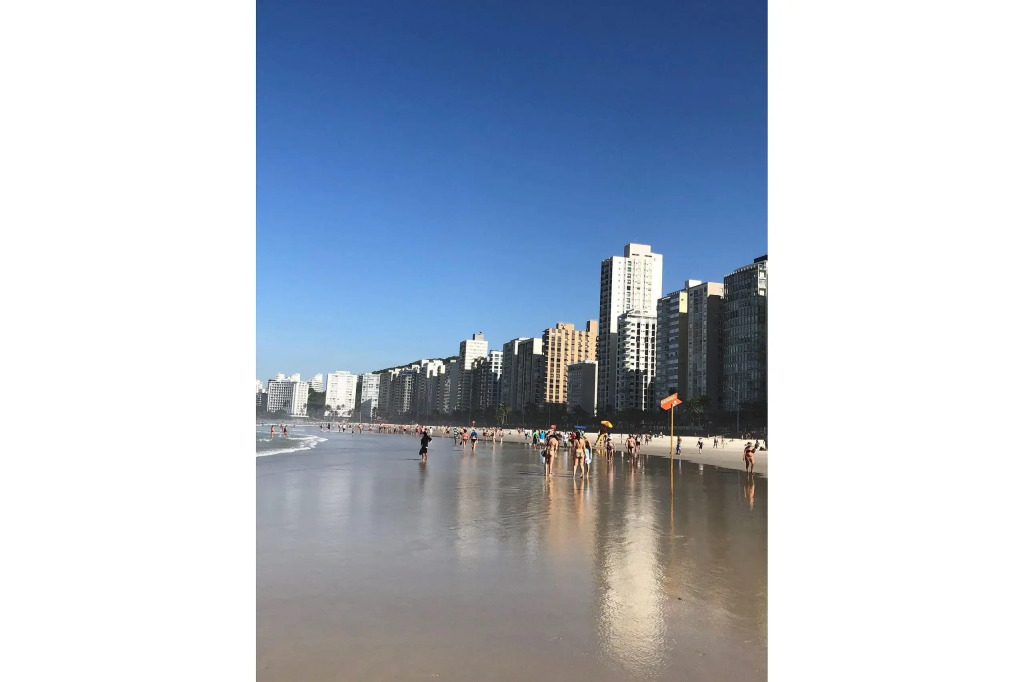Moderno Estúdio 50m Do Mar Com Garagem E Wi Fi
