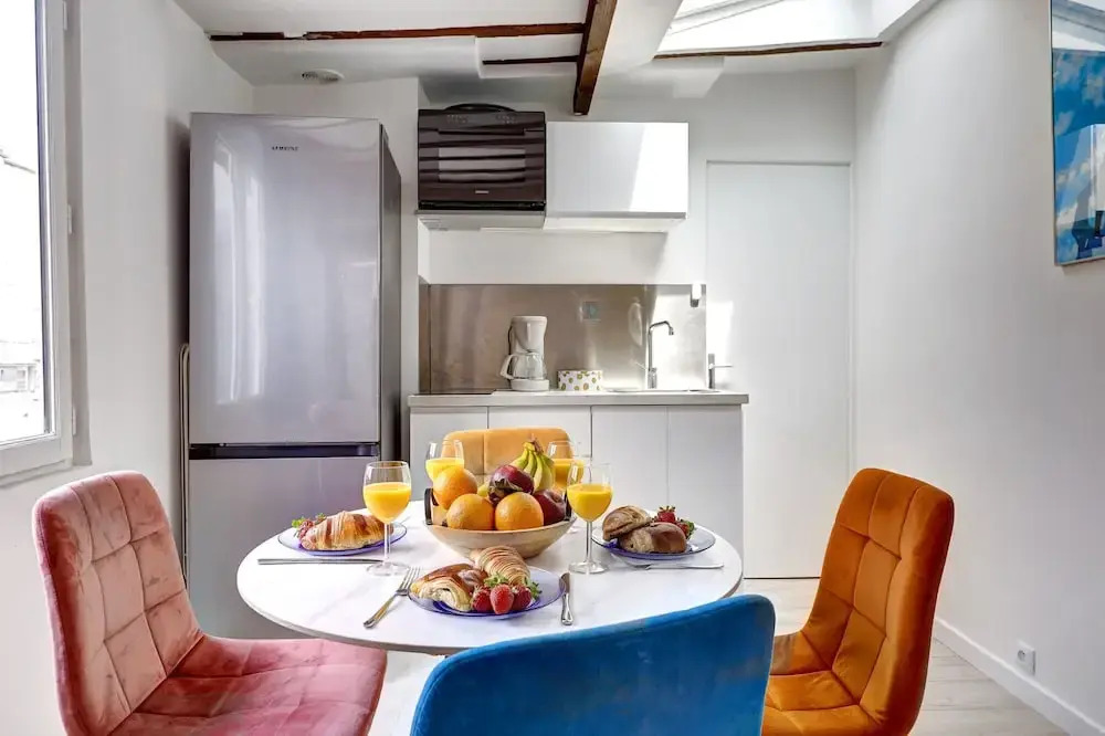 Chic 1BR Steps from Montorgueil