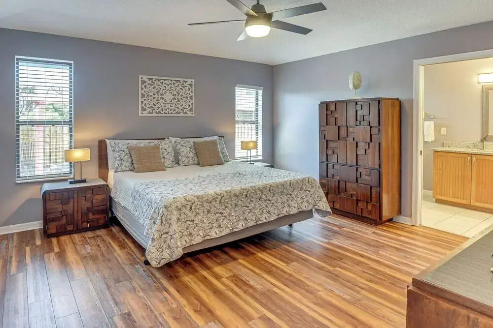 Walk to Beach! Palm Coast Oasis w/ Pool