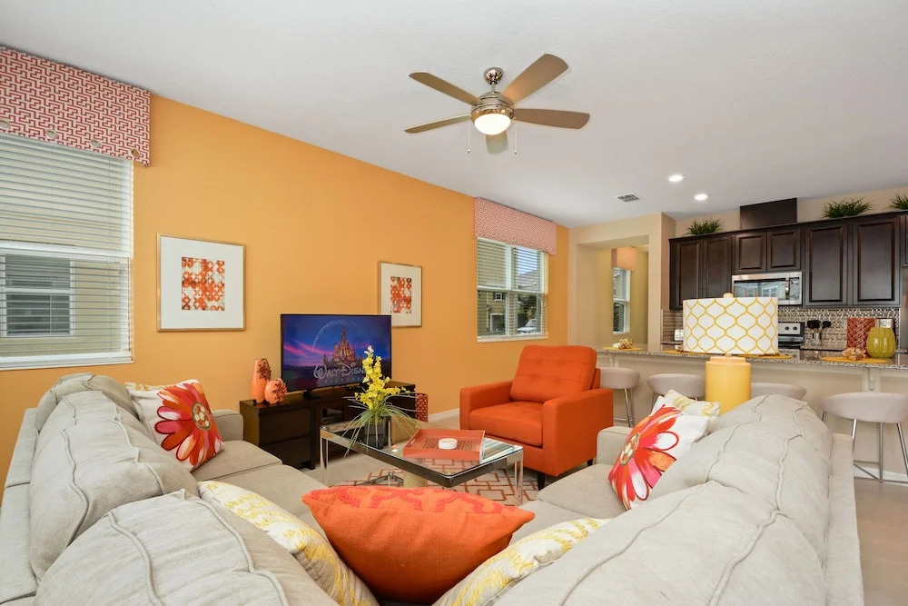 Family Friendly 4 Bedroom Close to Disney in Orlando Area 5126a
