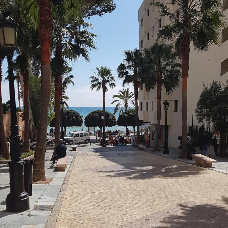 Marbella center studio apartment