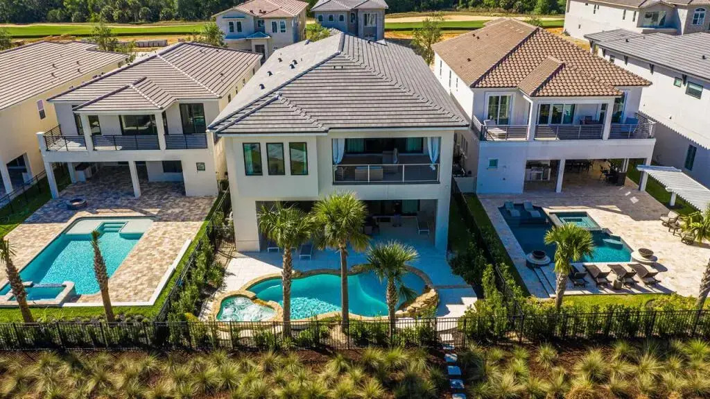 Luxury Bear's Den Home near Disney! Resort Access+Golf View