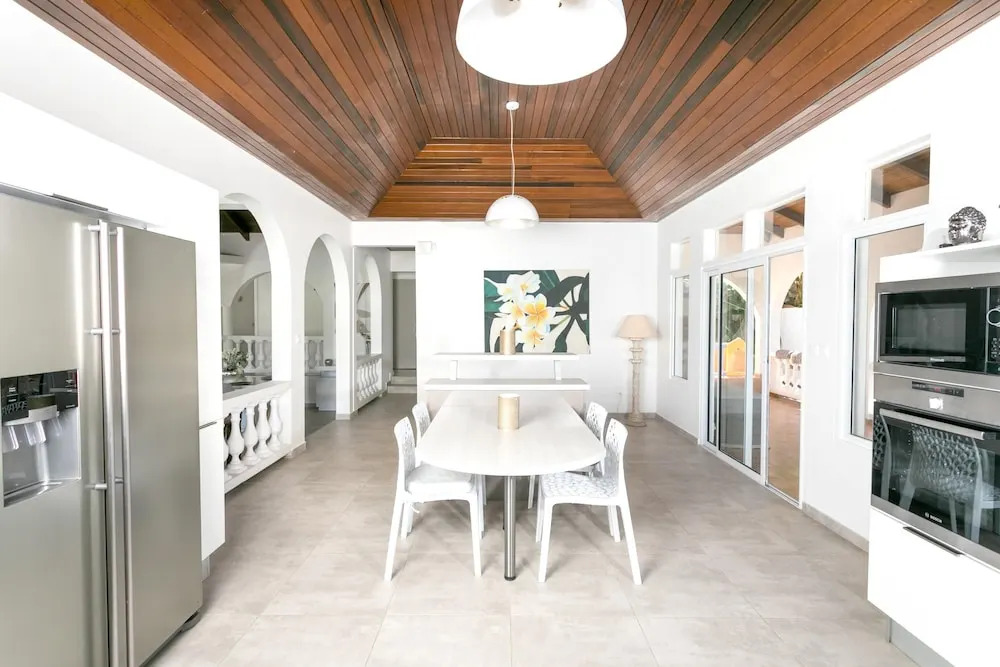 Villa With 3 Bedrooms in ST Martin, With Wonderful sea View, Private P