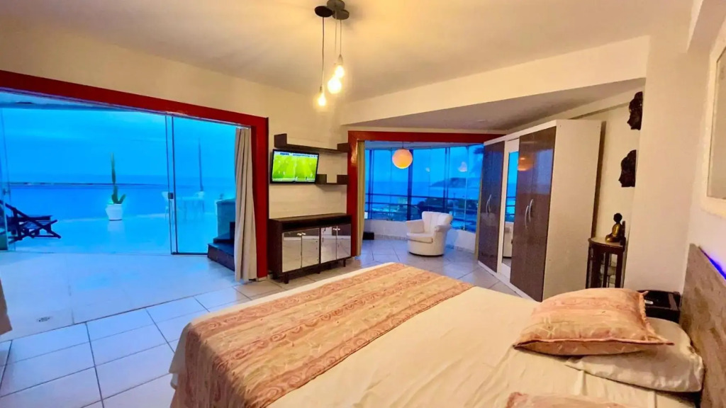 Marsallis Flat NBI - 506 - Ponta Negra - 100 m2 - Mini Piscina e Varanda Privativa
