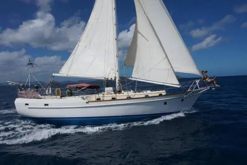 Caribbean holidays in a 44ft sailing boat