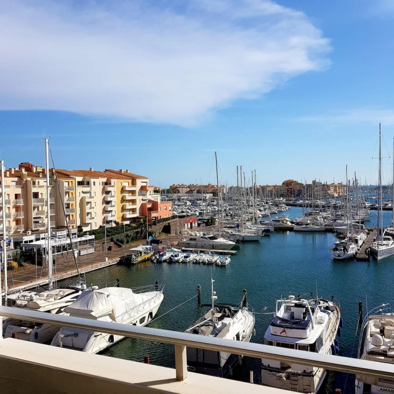 Apartment With 2 Bedrooms in Cap D'agde, With Wonderful sea View and F