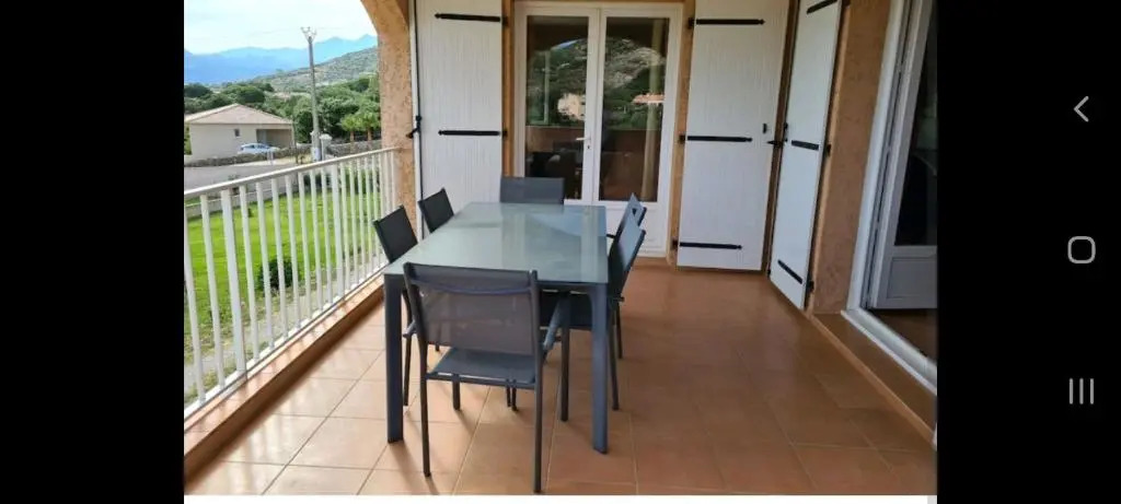 130m2 qui surplombe la baie de Calvi vue citadelle