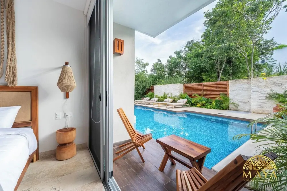 NHOA 101B 1BR Lux Pool access Aldea Zama