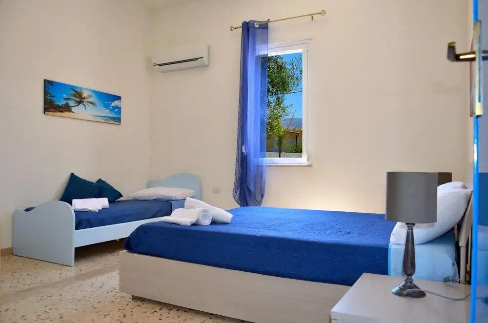 Apartment With one Bedroom in Alcamo, With Wonderful sea View, Pool Access, Enclosed Garden - 300 m From the Beach