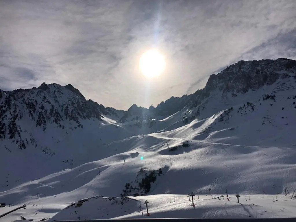 Duplex 8 couchages, au pied des pistes de la Mongie