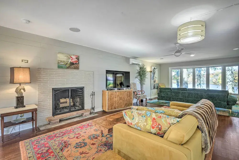 Vibrant Milford Home w/ Boat Dock & Patio!