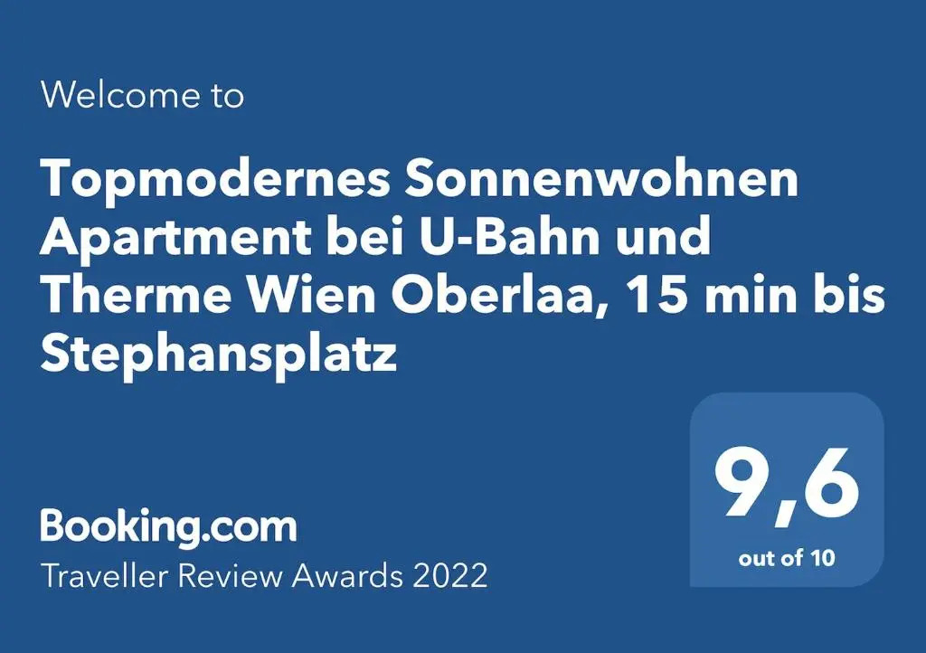 Topmodernes Sonnenwohnen Apartment bei U-Bahn und Therme Wien Oberlaa, 15 min bis Stephansplatz