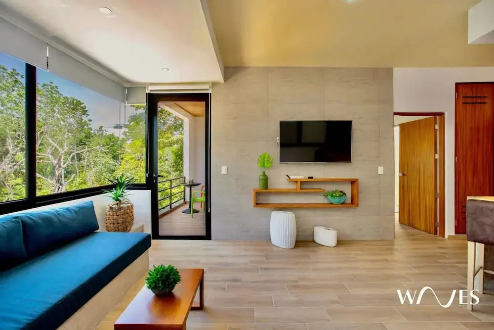 Spacious 1 BR with Great Location & Rooftop Pool by Waves Management