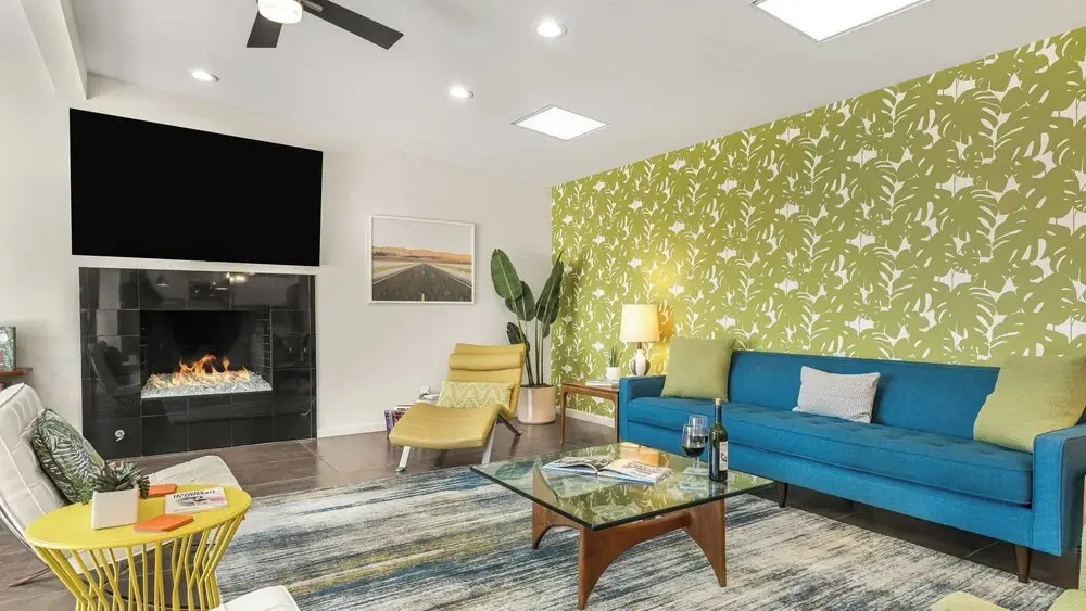 Vibrant Palm Springs Getaway w/ Pool, BBQ & Modern Design Taylor House by Avantstay