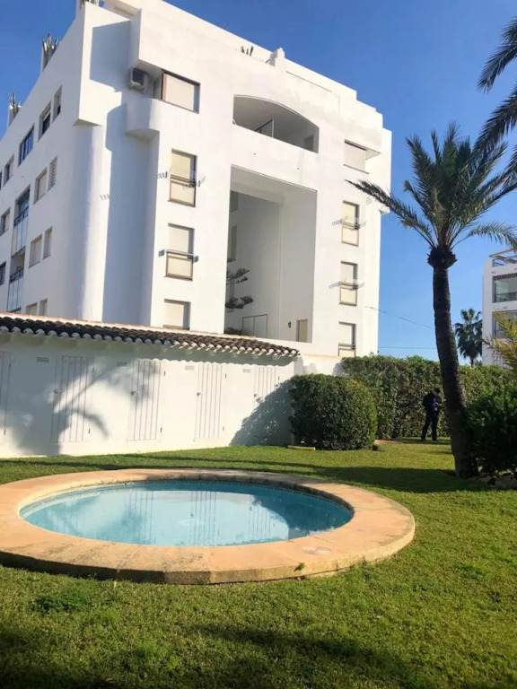 Apartment With 2 Bedrooms in Jávea, With Wonderful sea View, Shared Pool and Furnished Balcony Near the Beach