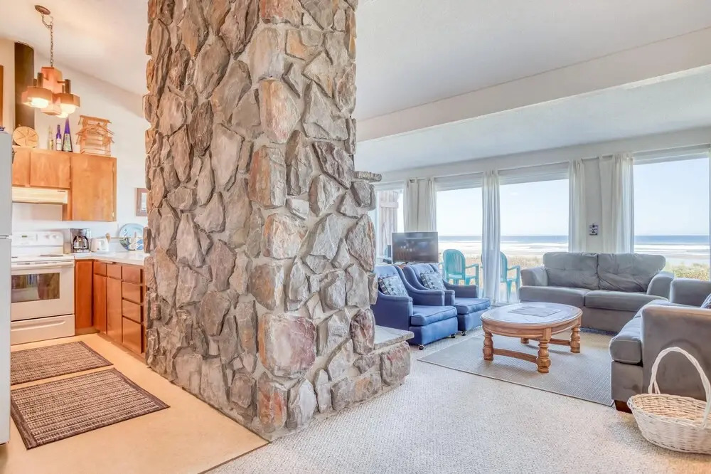 Cozy Hearth and Ocean Views - Inviting Beach Haven