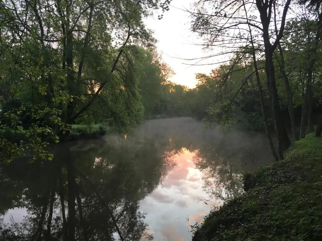 Vendome au bord du Loir