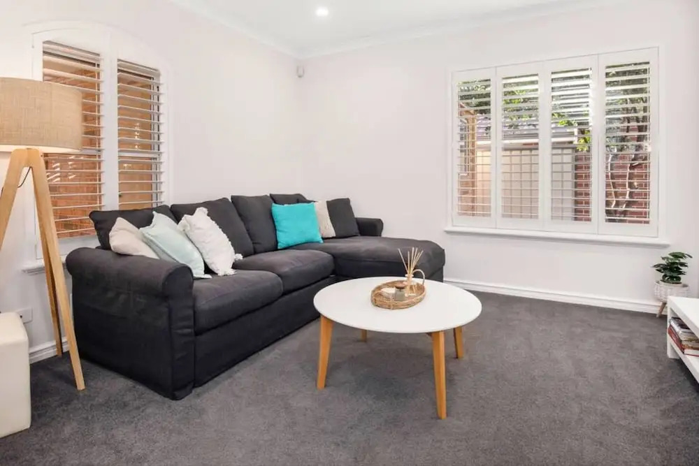 Idyllic Modern Scarborough Home Fireplace BBQ