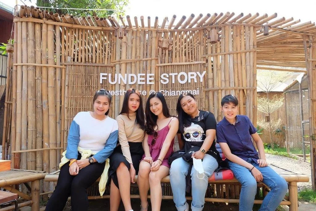 Fundee Story Guesthouse Bamboo House in Chiang mai old town