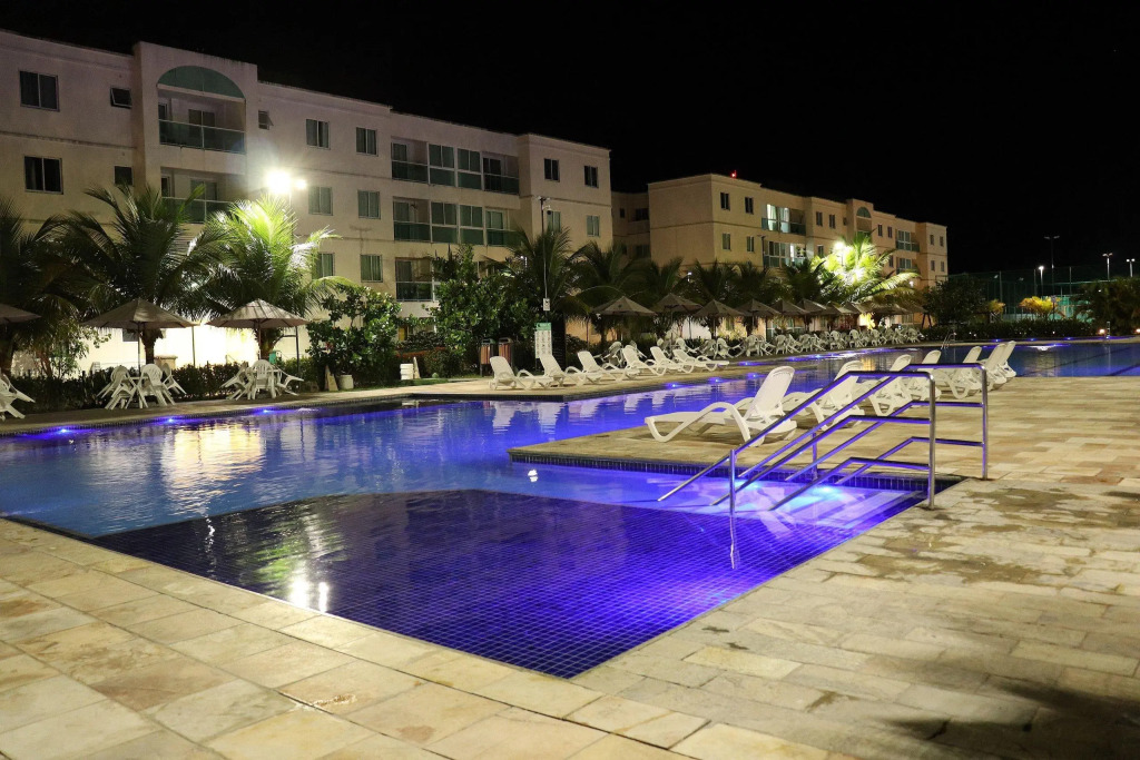 Apartamento Frente Piscina Térreo no Palm Village em Porto de Galinhas - Eco11