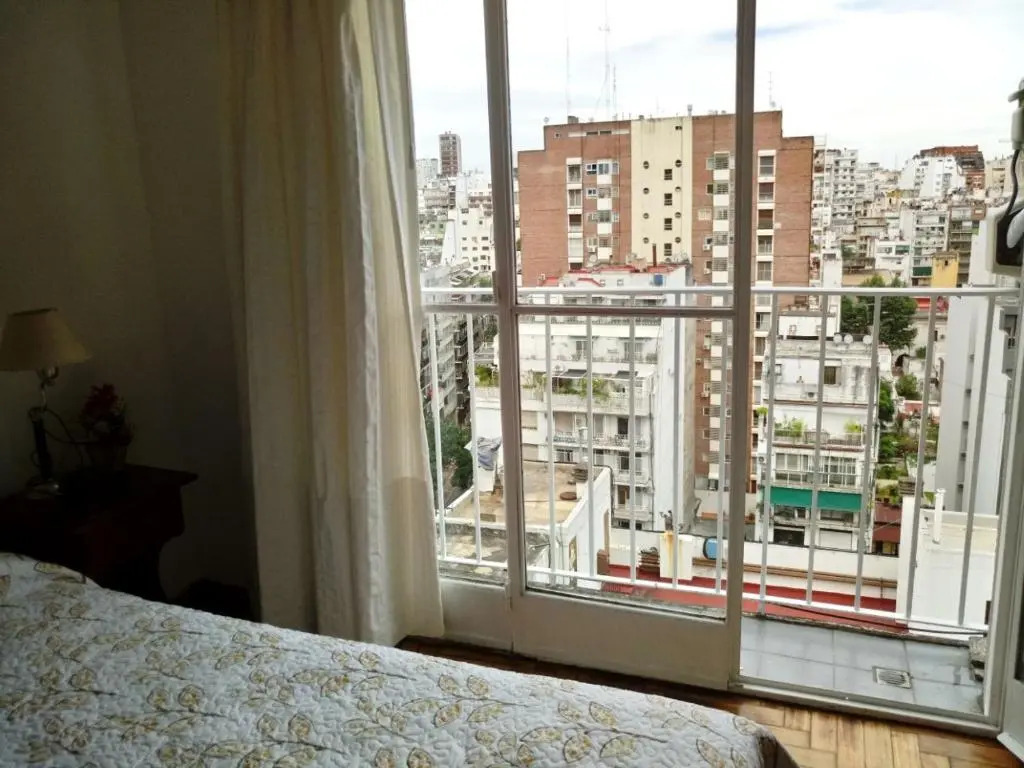 Departamento 1 ambiente luminoso en Recoleta - Piso 14