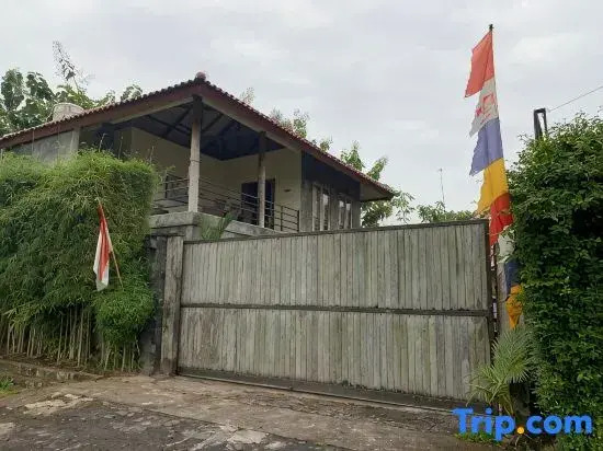 Tranquil place near Merapi Mountain