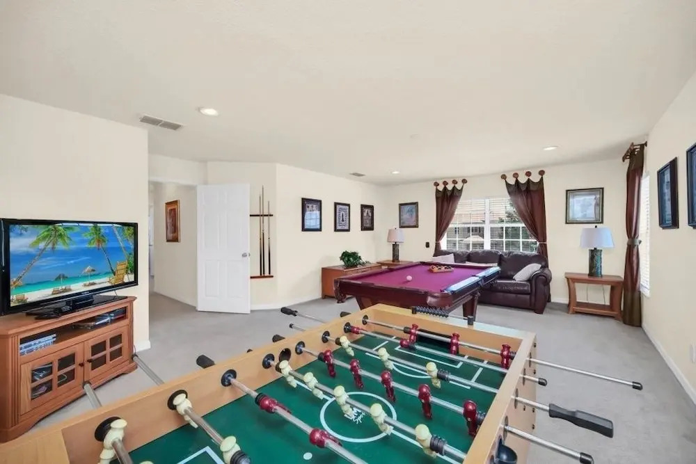 Amazing 5 Bd 4Bt W/ Pvt. Pool & Spa Near Disney 5 Bedroom Villa By Redawning