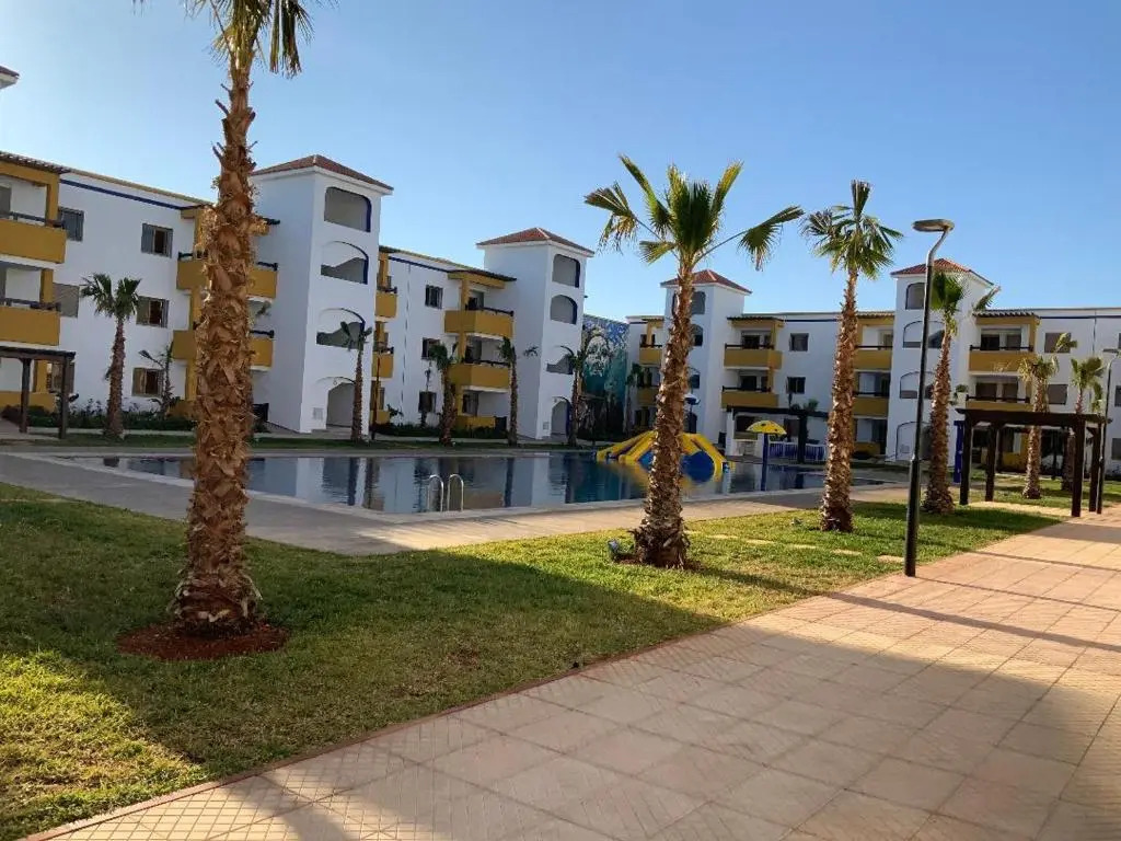 Luxueux appartement avec piscine à la Marina Saidia