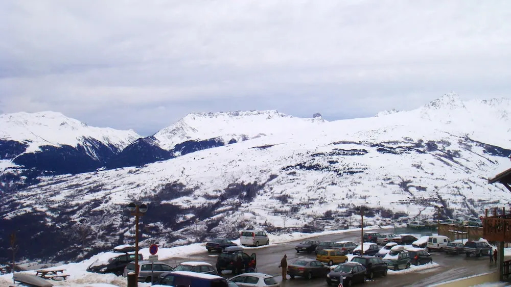 Studio in Vallandry, With Wonderful Mountain View and Balcony - 100 m