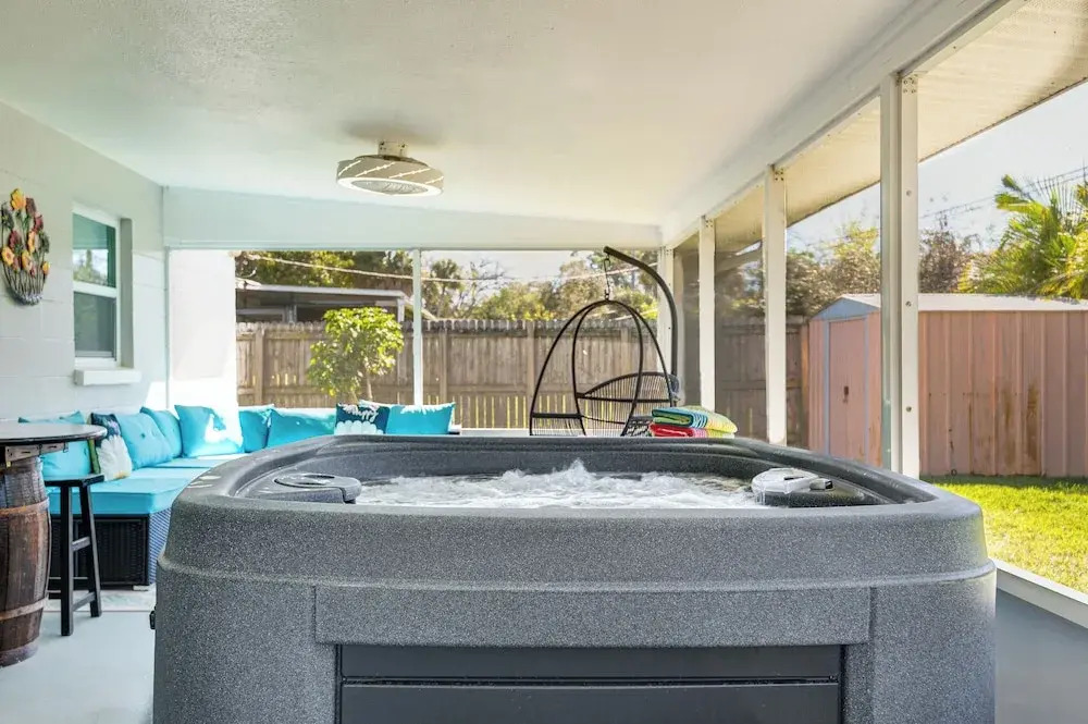 Merritt Island Home w/ Spa - 8 Mi to Cocoa Beach!