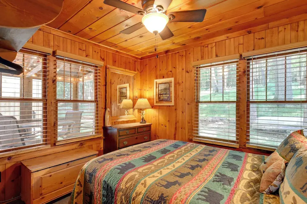 Dock & Beach Access: Duplex Lake Cabin!