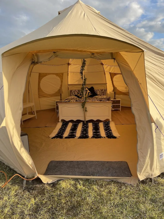Impeccable 1-bed Bell Tent Near Holyhead
