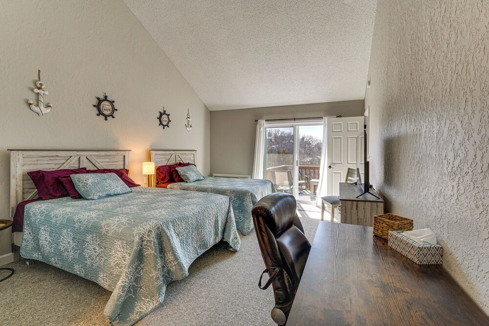 Walk to Lake: Osage Beach Home w/ Grill!