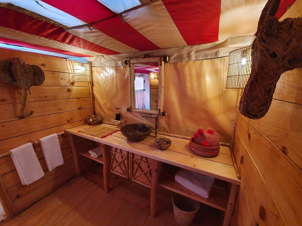Stargazing Tent at Nkhila Lodge, Agafay Desert Camp
