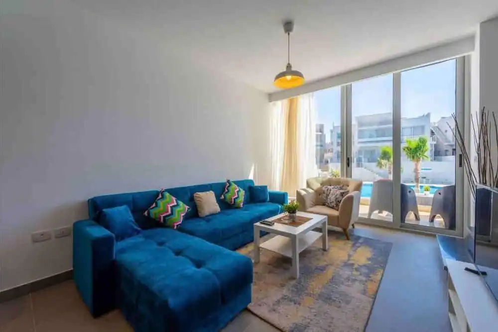 Stunning and Spacious 3-bed Apartment in Gouna