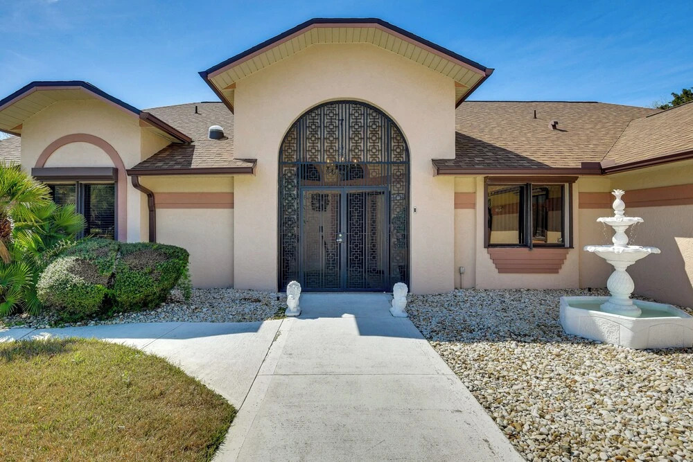 casa Ensenada in Palm Coast: Lanai + Heated Pool