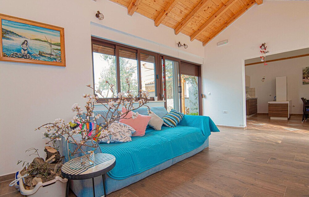 Awesome Home in Jezera with Hot Tub, WiFi & 1 Bedrooms