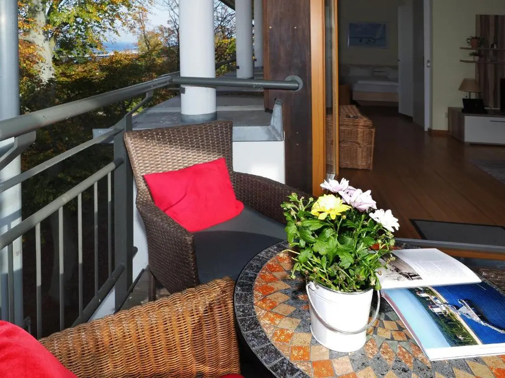 Kaiservillen Heringsdorf - Appartement mit 1 Schlafzimmer und Balkon D231