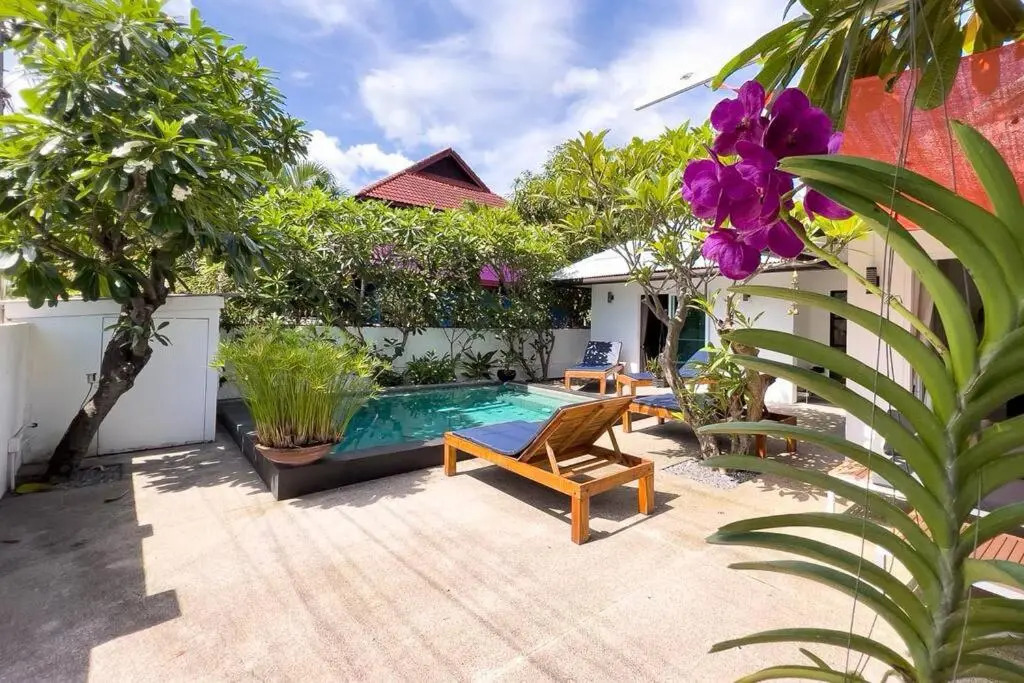 Pool Villa Bangrak, 2 mins to beach