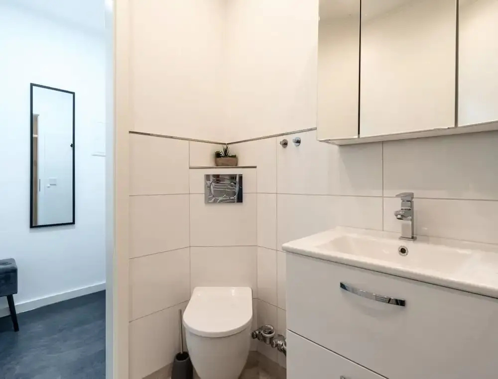 Ferienwohnung mit Balkon in Westerdeichstrich