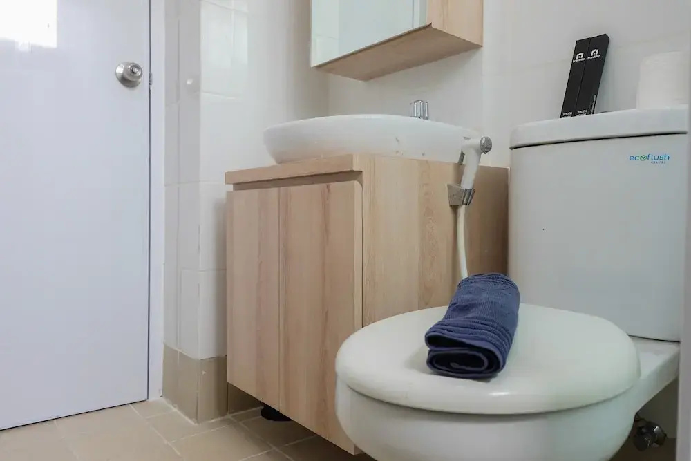 Relaxing 3BR Apartment at Bassura City near Shopping Mall