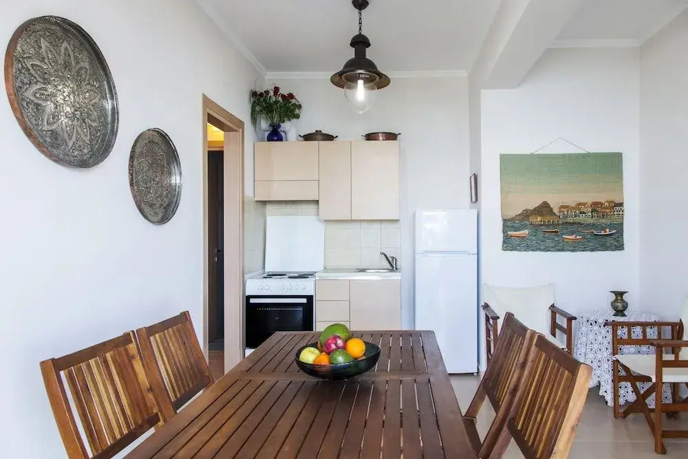 Seafront Karavi Villa with private sea access - Iris Villas Lefkada